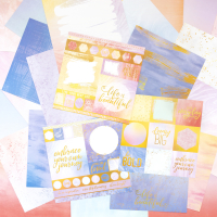 Craft Smith Ethereal Gradients 12x12 Inch Paper Pad (MSE5207)